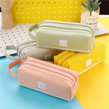 Load image into Gallery viewer, Colorful Large Capacity Pencil Cases Bags Creative Korea Fabric Pen Box Pouch Case School Office Stationary Supplies 05089
