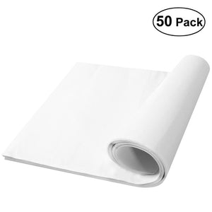 50 Sheets Rice Paper Chinese Calligraphy Brush Ink Writing Sumi Papers Xuan Paper for Chinese Calligraphy Brush Writing Sumi Set