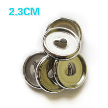 Load image into Gallery viewer, 30PCS 35mm Colorful Heart Binder Rings Mushroom Hole Loose Leaf Ring Round Binding Plastic Disc Buckle Hoop DIY Binder Notebook
