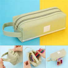 Load image into Gallery viewer, Colorful Large Capacity Pencil Cases Bags Creative Korea Fabric Pen Box Pouch Case School Office Stationary Supplies 05089
