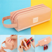 Load image into Gallery viewer, Colorful Large Capacity Pencil Cases Bags Creative Korea Fabric Pen Box Pouch Case School Office Stationary Supplies 05089
