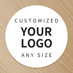 Custom Printing Personalized Logo Label Stickers PVC Vinyl Paper PET PP Kraft Paper Seal Adhesive Sticker Labels Wedding Brand