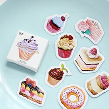Load image into Gallery viewer, Cute Vaporwave Label Kawaii Diary Handmade Adhesive Paper Flake Japan Sticker Scrapbooking Stationery Stationery
