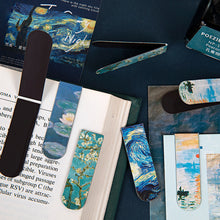 Load image into Gallery viewer, 1Pcs Creative Magnetic Bookmarks Van Gogh Literature Art Series DIY Decoration Books mark Page Stationery Student Office Supply
