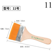Load image into Gallery viewer, High Quality Nylon Paint Brush  Different Size Wooden Handle Watercolor Brushes For Acrylic Oil Painting School Art Supplies

