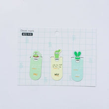 Load image into Gallery viewer, 1 Set Fresh Cactus Sakura Unicorn Magnetic Bookmarks Books Marker of Page Student Stationery School Office Supply
