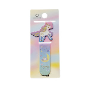 1 Set Fresh Cactus Sakura Unicorn Magnetic Bookmarks Books Marker of Page Student Stationery School Office Supply