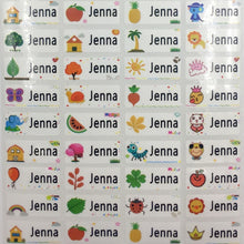 Load image into Gallery viewer, 100Pcs Name Tag Sticker Customize Stickers Waterproof Personalized Labels Children School Stationery Water Bottle Pencil Sticker
