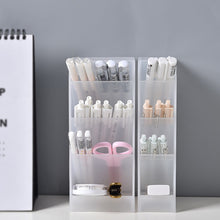 Load image into Gallery viewer, Creative Multifunctional 4 Grid Desktop Organizer Pen Holder Makeup Storage Box School Office Accessories Stationery
