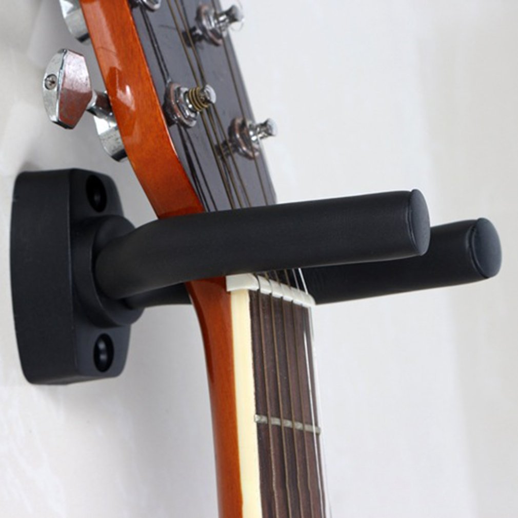Wall Mount Guitar Hanger Hook Non-slip Holder for Electric Acoustic Guitars Bass Ukulele String Instrument office supply
